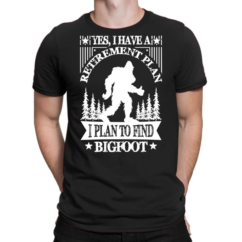 Bigfoot T Shirtbigfoot Sasquatch Retirement T Shirt T-shirt | Artistshot