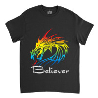 Dragon Believer Imagine This Gift For Dragon Fans Characters Cartoon G Classic T-shirt | Artistshot