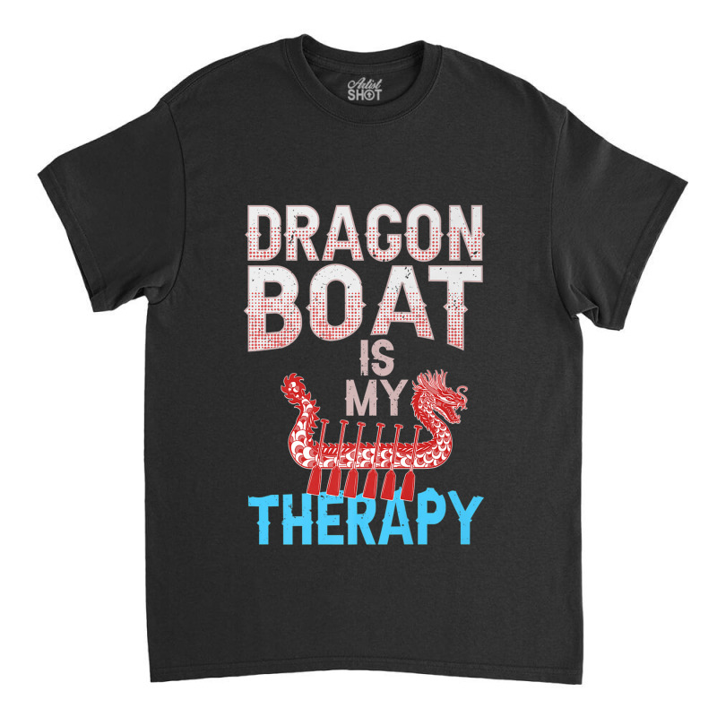 Dragon Boat Racing Festival Paddle Chinese Boating Art Character Classic T-shirt by HailieDesign | Artistshot