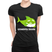 Mens Pinkfong Grandpa Shark Official Women Men Ladies Fitted T-shirt | Artistshot