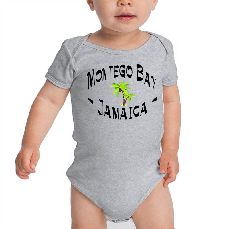 2 Sided Montego Bay Jamaica Island Tropical T Shirt Baby Bodysuit by jaiahlowes | Artistshot