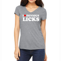 Internet Popular Trend I Love Devious Licks Premium T Shirt Women's V-neck T-shirt | Artistshot