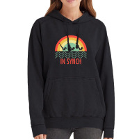 Womens Retro In Synch Synchronized Swimming Swimmer Athlete T Shirt Vintage Hoodie | Artistshot