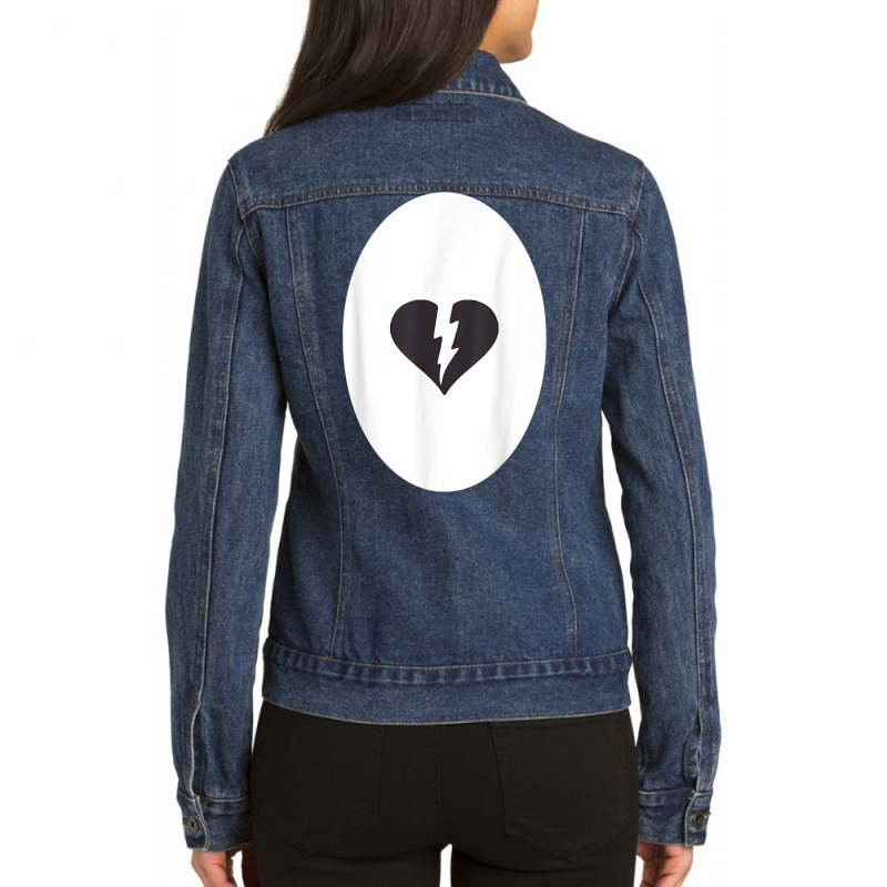 Cuddle Team Leader Skin Tee Ladies Denim Jacket | Artistshot