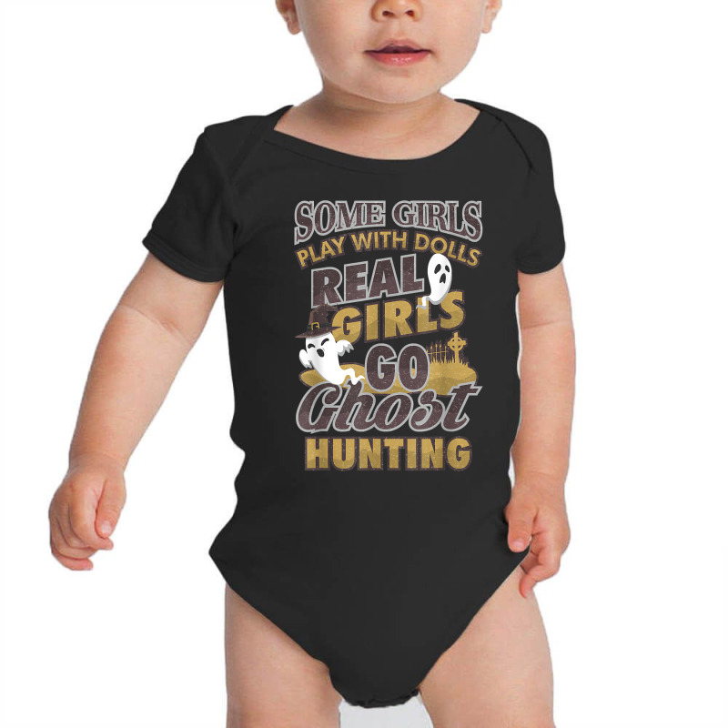 Ghost Hunting Girl   Paranormal Investigation Hunter Gift T Shirt Baby Bodysuit by gehriglyssy | Artistshot