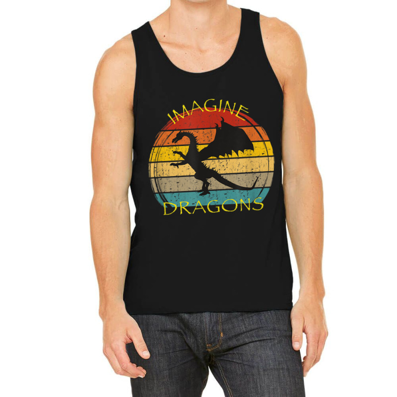 Imagine Magical And Mythical Fantasy Dragons Ii Lover Gifts Tank Top by HailieDesign | Artistshot