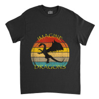 Imagine Magical And Mythical Fantasy Dragons Ii Lover Gifts Classic T-shirt | Artistshot