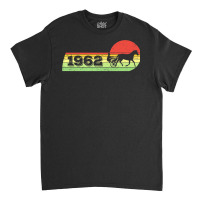 Vintage 1962 Birthday Harness Racing Horses Trotting Race Premium T Sh Classic T-shirt | Artistshot