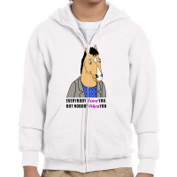 Horseman Everybody Loves You But Nobody Likes You 1 Youth Zipper Hoodie | Artistshot