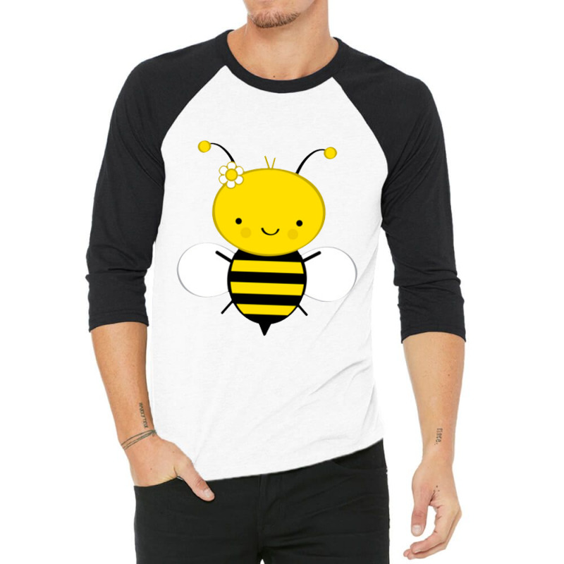 Bumble Bee,honey,bee 3/4 Sleeve Shirt | Artistshot