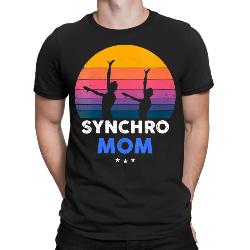 Womens Synchronized Swimming   Synchro Mom   Funny V Neck T Shirt T-Shirt by LoriMccarty89 | Artistshot