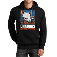 Joyable Dopamine Of Dragons Saying Character Animae Unisex Hoodie | Artistshot