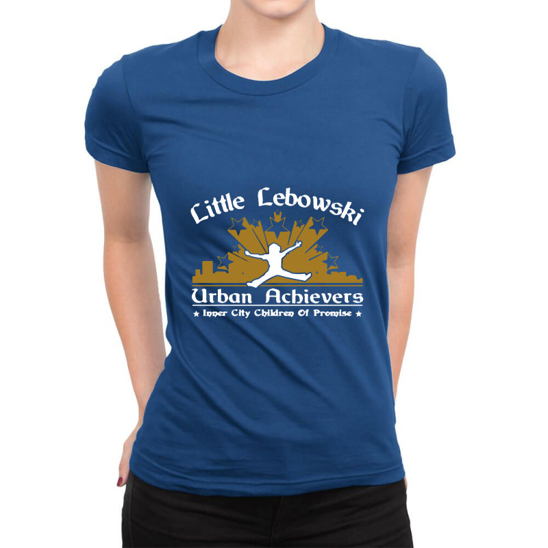 Little Lebowski Urban Achievers Ladies Fitted T-Shirt by artworks_animal | Artistshot