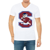 South Carolina State Bulldogs V-neck Tee | Artistshot