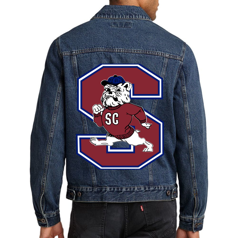 South Carolina State Bulldogs Men Denim Jacket by diamonshop | Artistshot