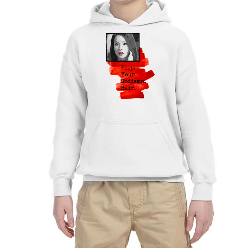 Flip Your Hair   Charlies Youth Hoodie | Artistshot