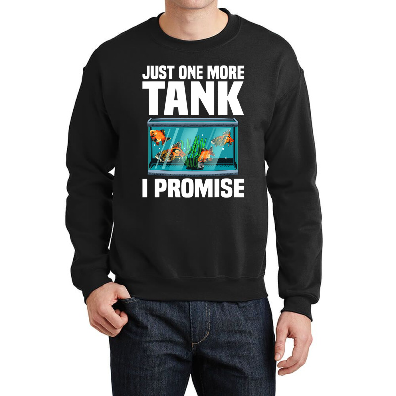 Funny Aquarium Designs For Men Women Fish Tank Fishkeeping Crewneck Sweatshirt | Artistshot