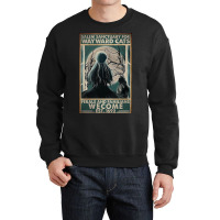 Cats Salem Sanctuary For Way Ward Crewneck Sweatshirt | Artistshot