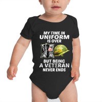 My Time In Uniform Baby Bodysuit | Artistshot