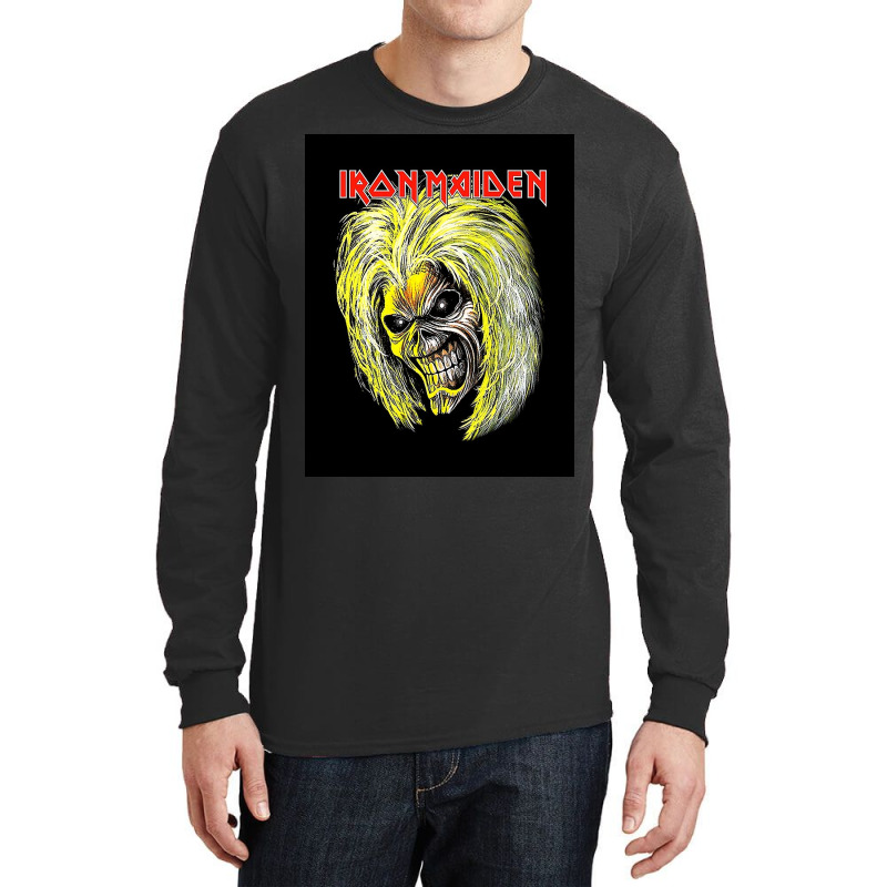 Fierce Skull Long Sleeve Shirts by David J | Artistshot