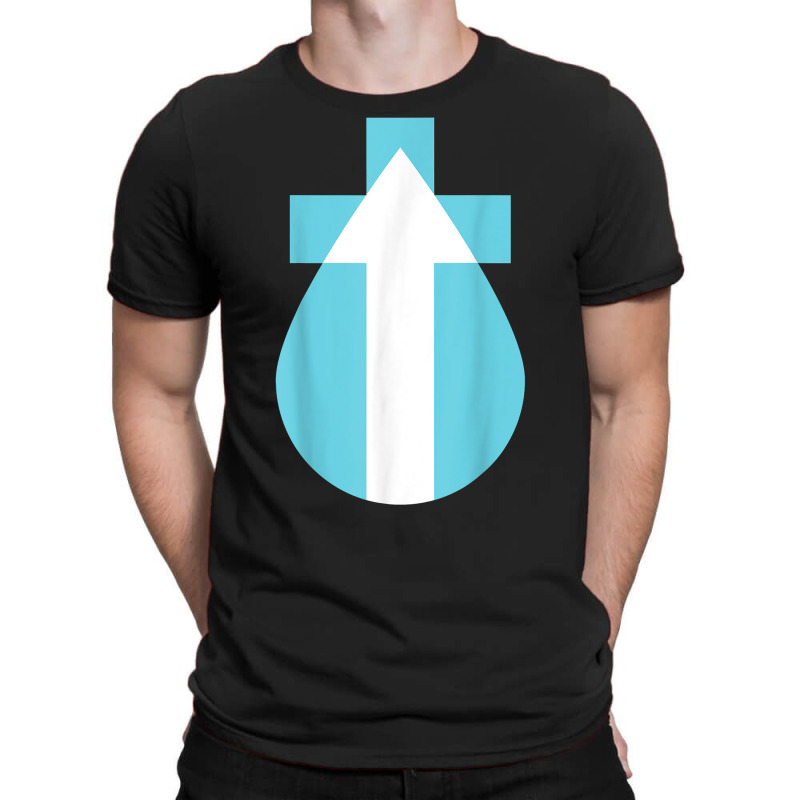 Water Baptism Cross  Holy Spirit Follower Lovers Gift T Shirt T-shirt | Artistshot