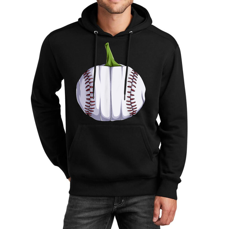 Baseball Pumpkin T Shirt Mens Boys Halloween Softball Lover 270 Unisex Hoodie | Artistshot