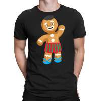 Gingerbread Man In Swimming Trunks  Christmas In July T Shirt T-shirt | Artistshot