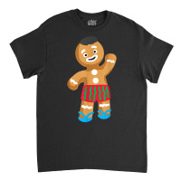 Gingerbread Man In Swimming Trunks  Christmas In July T Shirt Classic T-shirt | Artistshot