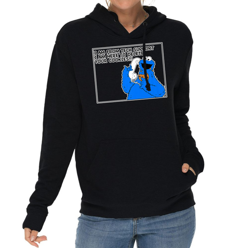 Tech Support I Am Here To Delete Your Cookies, Fun Geek Gift Premium T Lightweight Hoodie by sieuduong86 | Artistshot