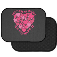 Cute 100 Days Of School And Still Loving It Heart Rear Car Mat | Artistshot