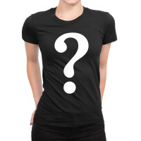 Question Mark T Shirt, Funny Grammar Ladies Fitted T-shirt | Artistshot