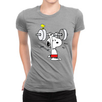 Gm Working Out Ladies Fitted T-shirt | Artistshot