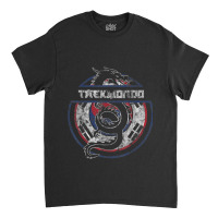 Taekwondo Shirt Martial Arts Gift Dragon Korean Flag Vintage Retro Classic T-shirt | Artistshot