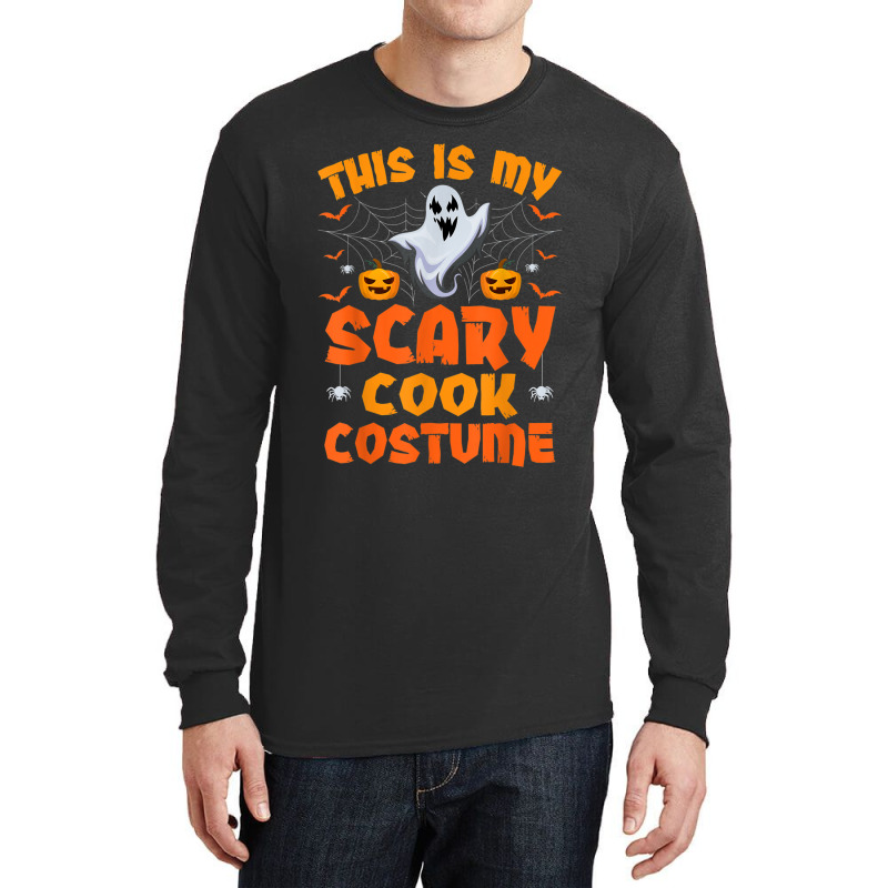 This Is My Scary Cook Costume Halloween Birthday Long Sleeve Shirts by FrederickDesign | Artistshot