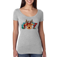 Oh Joy Reindeer Women's Triblend Scoop T-shirt | Artistshot