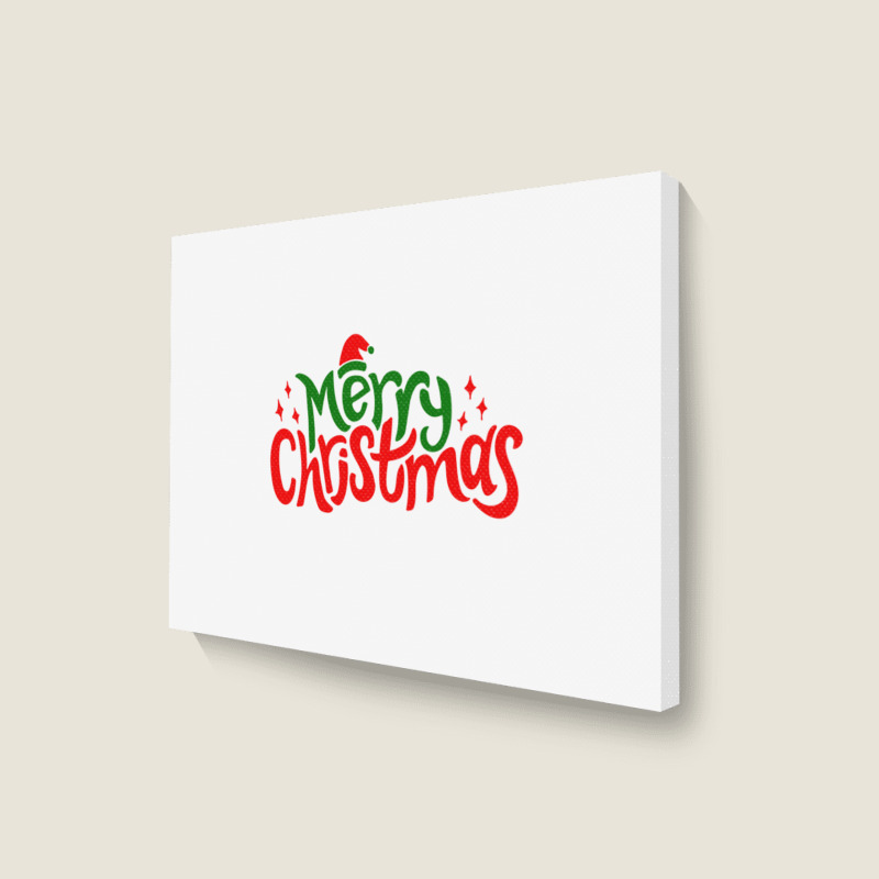 Special Design Merry Christmas And Happy New Year Tihtan Landscape Canvas Print | Artistshot