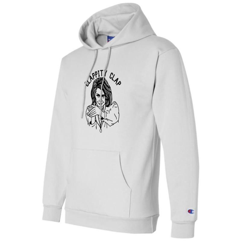 Nancy Pelosi Clappity Clap Champion Hoodie | Artistshot