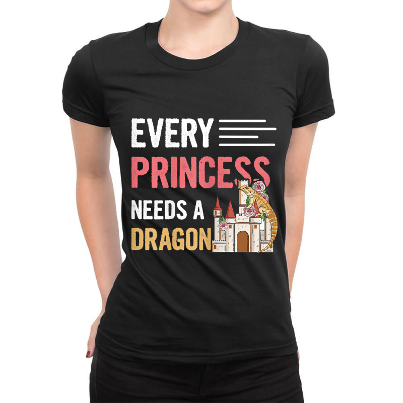 Womens Bearded Dragon Reading Books Nerdy Glasses Cute Pet Animals Lov Ladies Fitted T-Shirt by HailieDesign | Artistshot