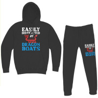 Womens Dragon Boat Racing Festival Paddle Chinese Boating Mask Hoodie & Jogger Set | Artistshot