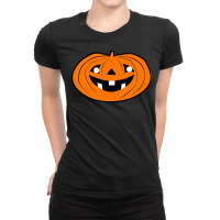 Cleveland Press Pumpkin T  Shirt Cleveland Press Vintage Halloween Jac Ladies Fitted T-shirt | Artistshot