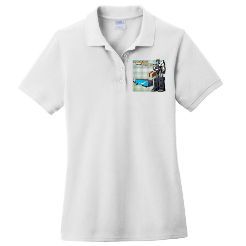 Amazon Prime (optimus) Transformers Truck  Transformers Ladies Polo Shirt by nbobatiga | Artistshot