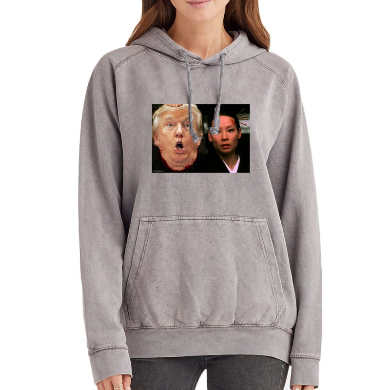 Trump Meets O Ren Ishii   Trump Vintage Hoodie | Artistshot