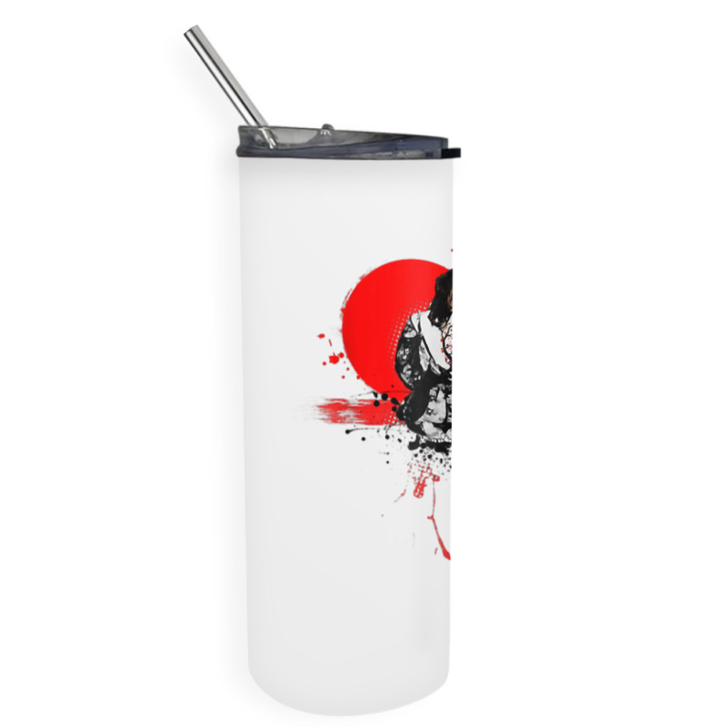 Geisha Japanese Samurai Woman Warrior Adult Unisex T Shirt Skinny Tumbler | Artistshot