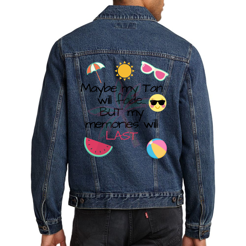 Summer Tan Men Denim Jacket | Artistshot