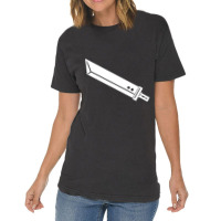 Buster Sword   Minimalist  Final Fantasy 7 Vintage T-shirt | Artistshot