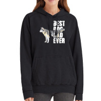 Best Dog Dad Ever Siberian Husky Dog Lovers Vintage Hoodie | Artistshot