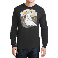 Ghost T  Shirt Cute Little Ghost T  Shirt Long Sleeve Shirts | Artistshot