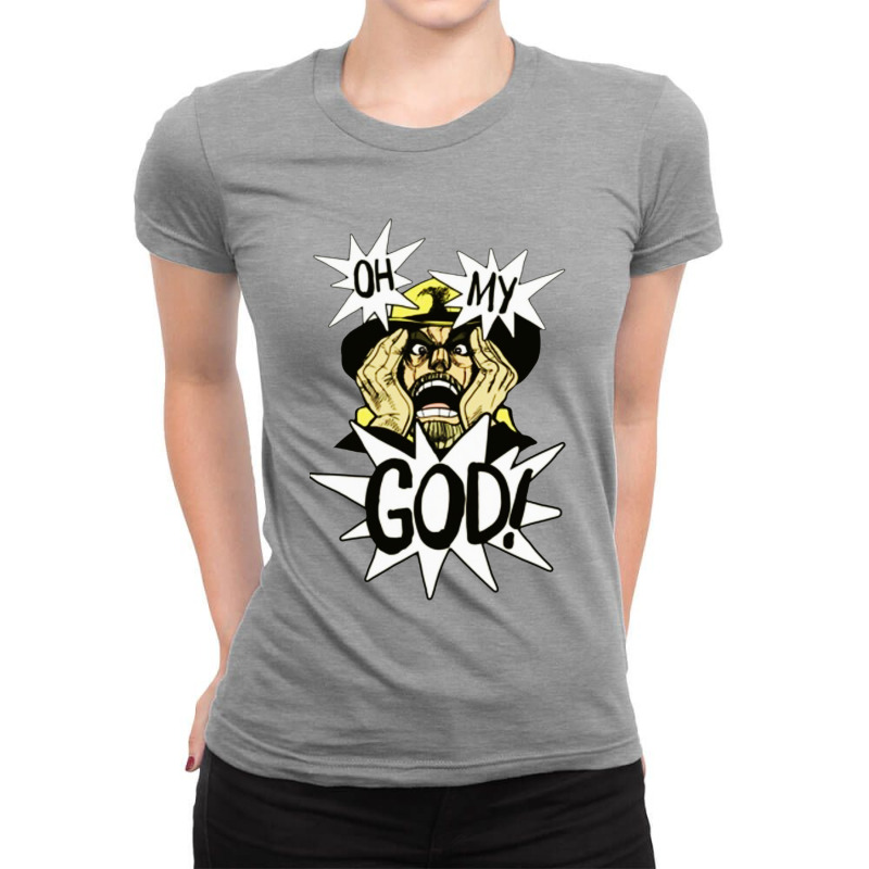 Oh My God Ladies Fitted T-Shirt by KopiHitamKu | Artistshot