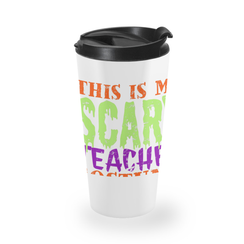 This Is My Scary Teacher Costume Halloween Cute Animations Characters Travel Mug | Artistshot