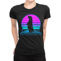 Marmot Pastel Goth Vaporwave T Shirt Ladies Fitted T-shirt | Artistshot